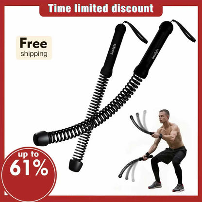 Powerful Cordless Battle Ropes for Home Gym — Unisex Weight Training Fitness Equipment, Portable Workout Ropes, Summer Vibes Gift
